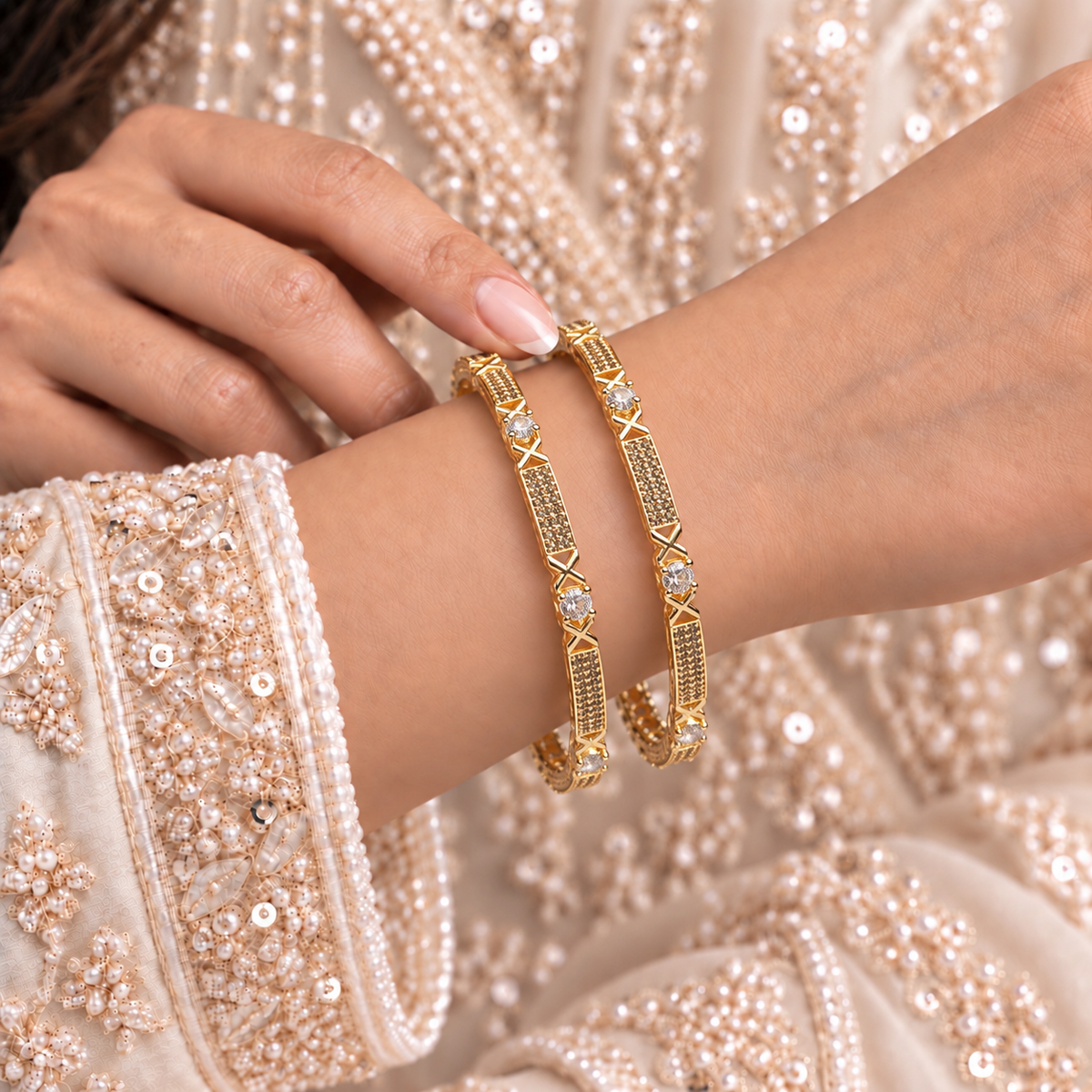 American Diamond Bangle