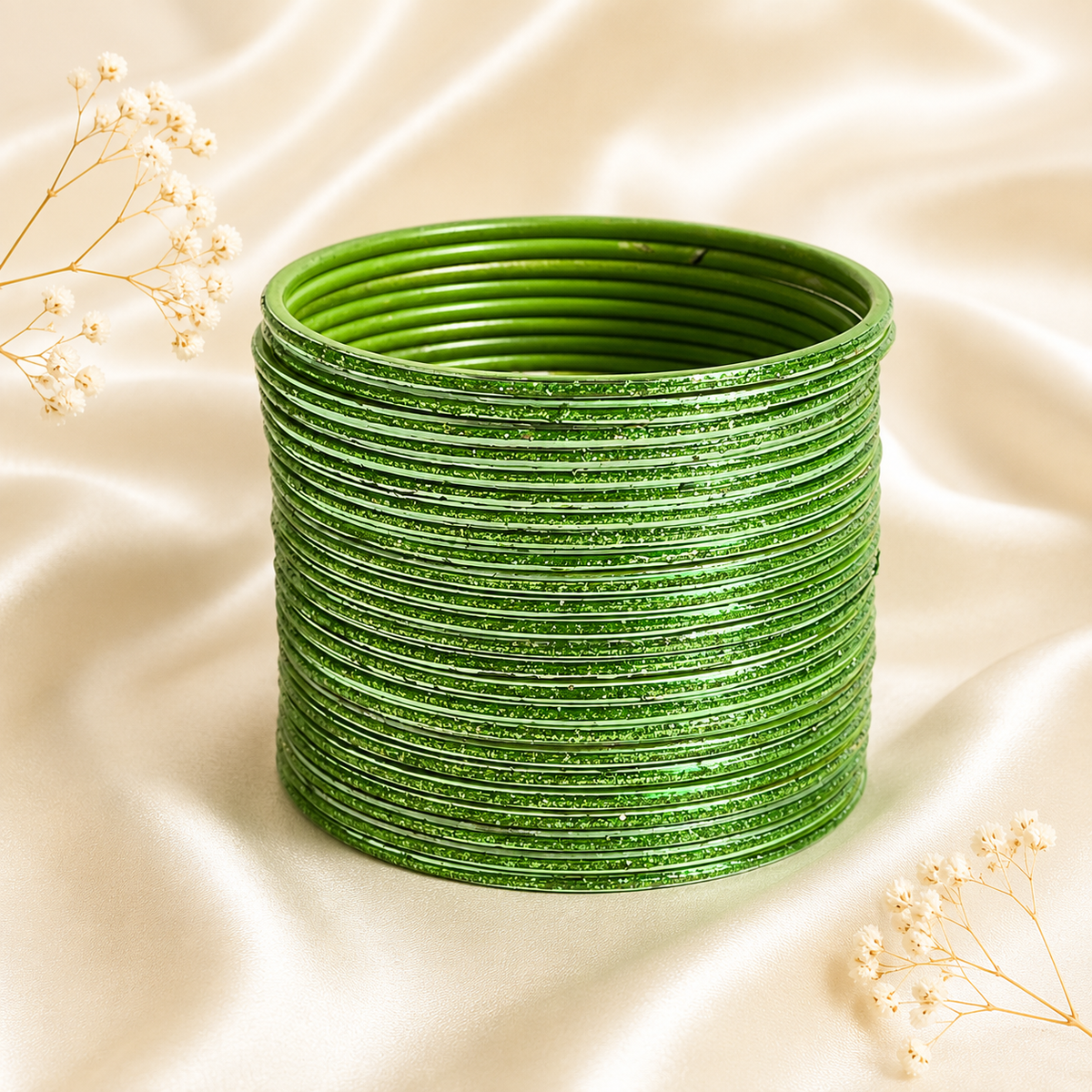 Turkey Glitter Metal Bangles