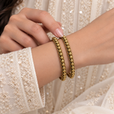 Beaded Edge Rajwada Bangles