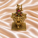 Stone Flower Sindoor Box