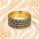 Leaf And Shadow Stone Kada