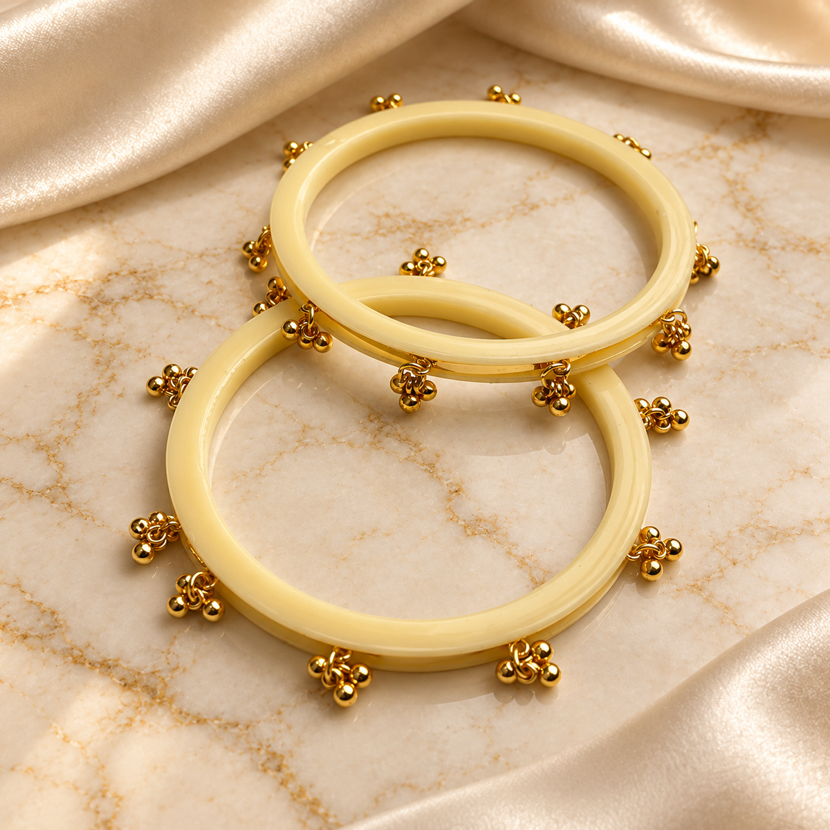 Ghungroo Line Acrylic Bangles