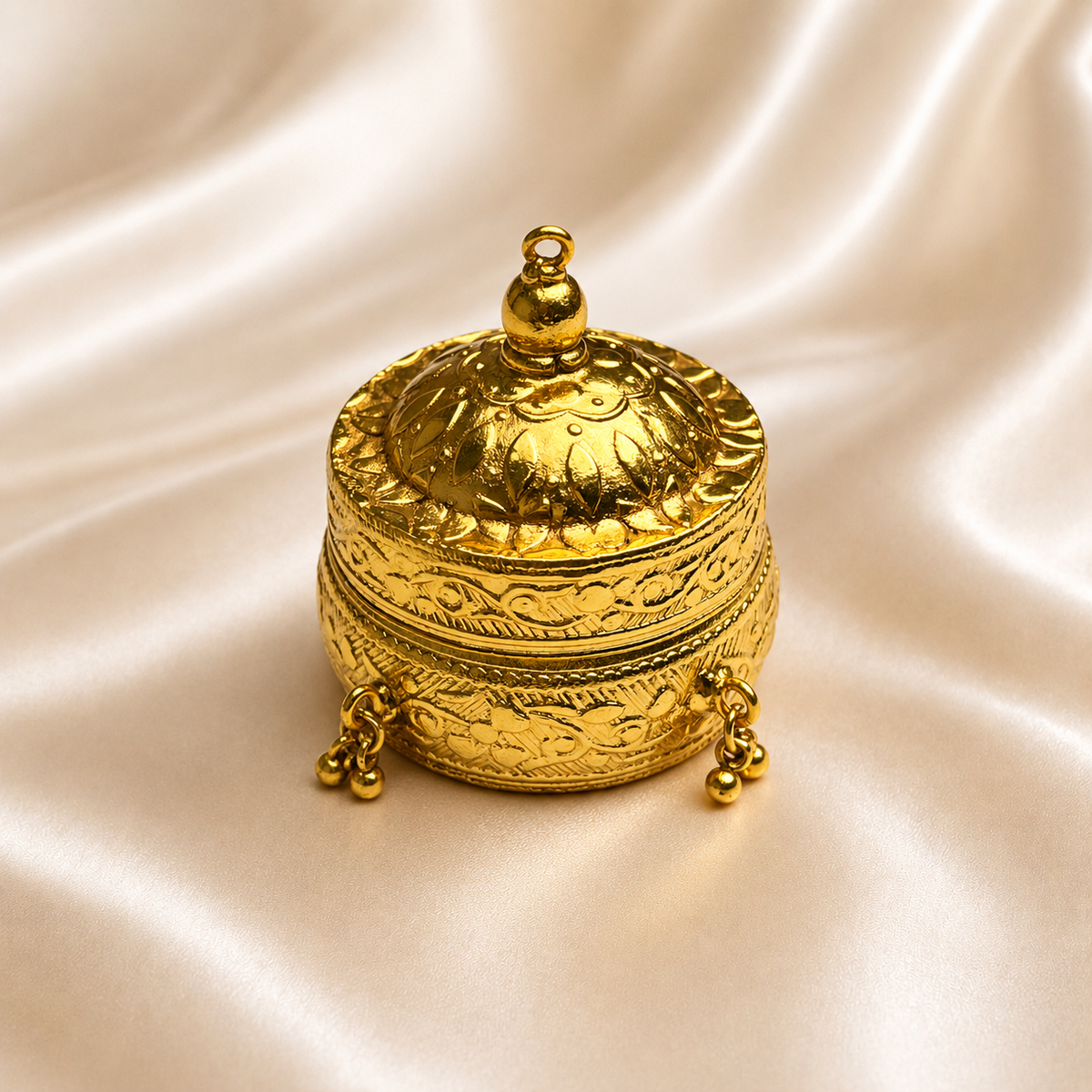 Ghungroo Detail Sindoor Box