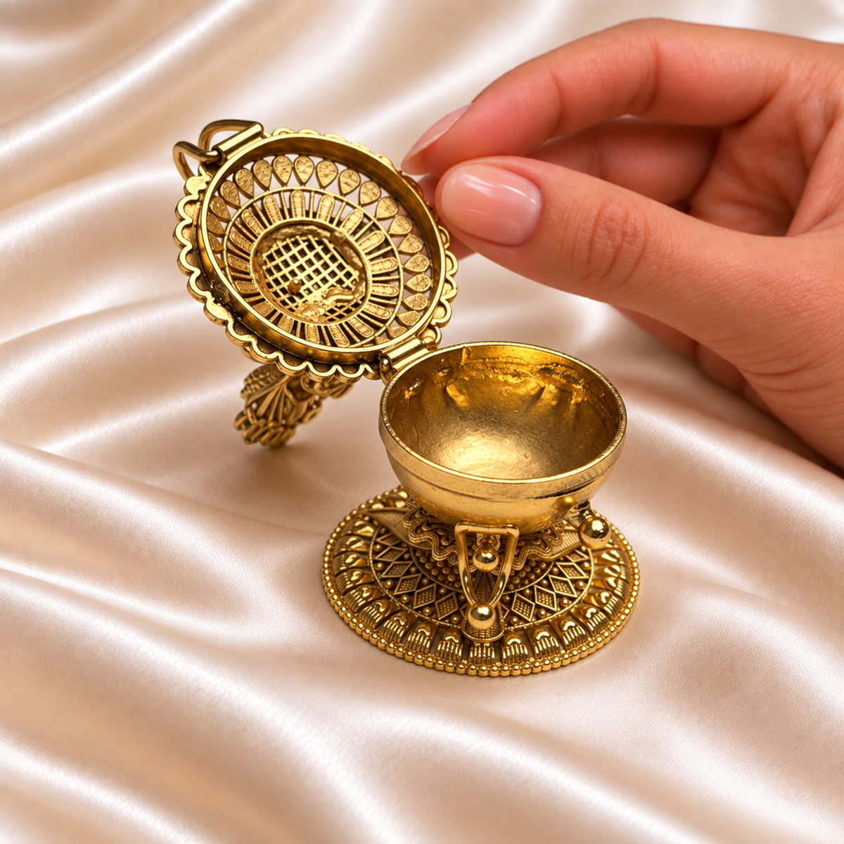 Royal Bird Sindoor Box