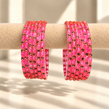 Sparkle Line Stone Bangles