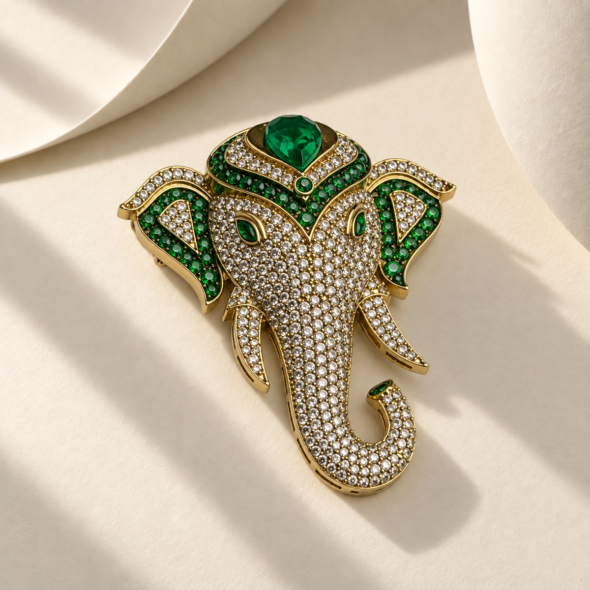 AD Kundan Brooch
