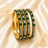 Leaf And Shadow Stone Kada