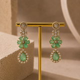 Twin Drop Motif Jewellery Set