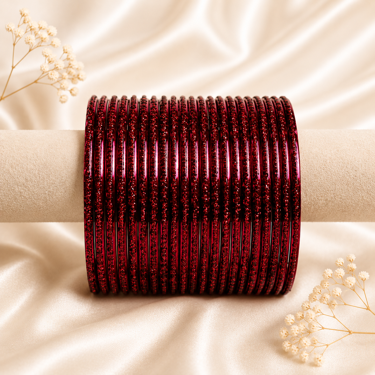 Turkey Glitter Metal Bangles
