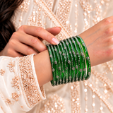 Mini Bloom Glass Bangles