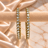 Round Mirror Stone Bangles