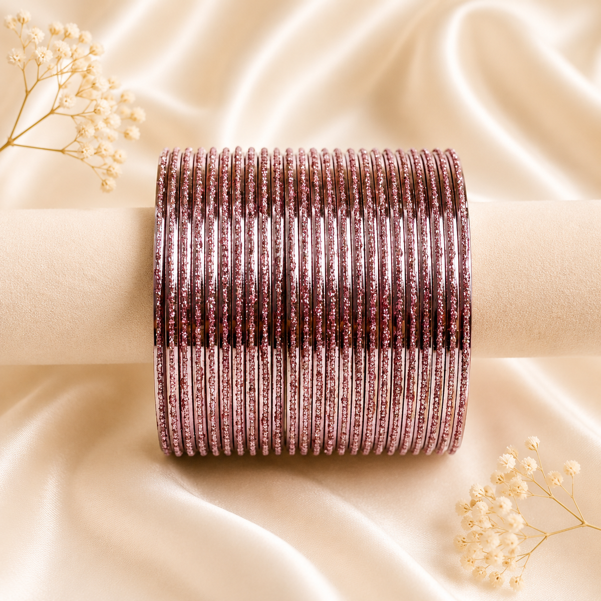 Turkey Glitter Metal Bangles