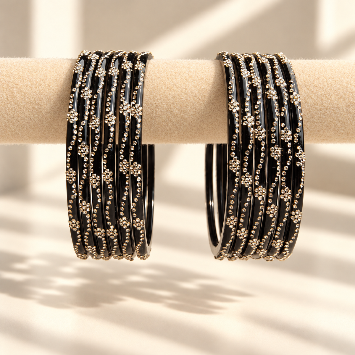 Mini Bloom Glass Bangles