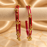 Ghungroo Line Acrylic Bangles