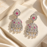 Royal Floral Jhumka Earrings