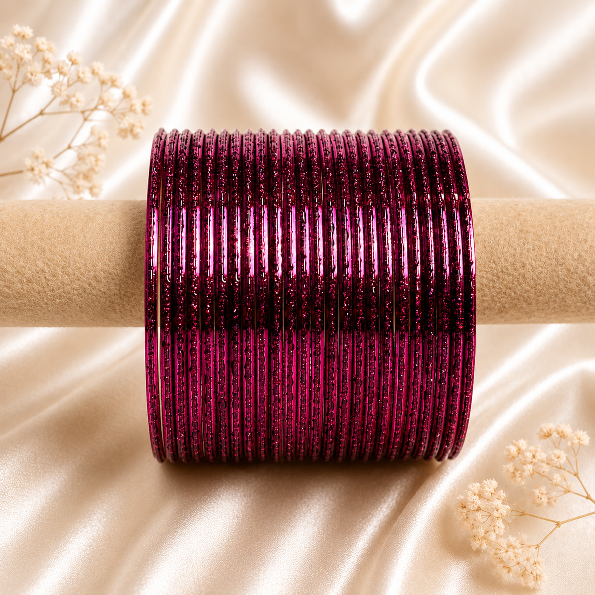 Turkey Glitter Metal Bangles
