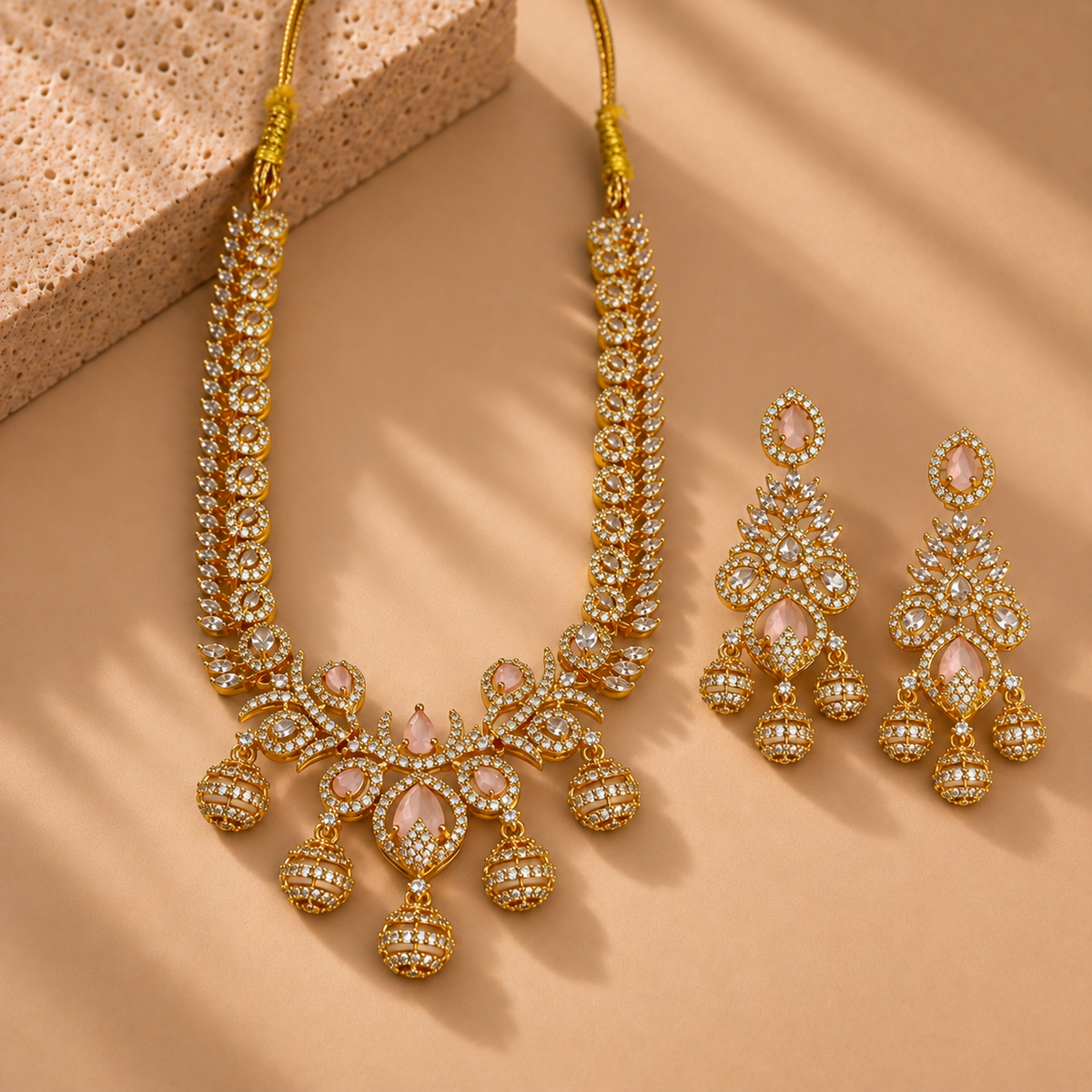 Garden Link Necklace Set