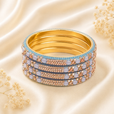 Leaf And Shadow Stone Kada