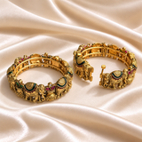 Rajwada Elephant Kalash Openable Kada