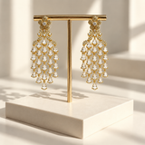 Graceful Leaf Drop Earrings