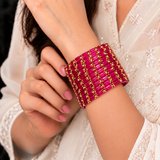 Sparkle Line Stone Bangles