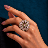 Teardrop Flower Ring