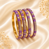 Leaf And Shadow Stone Kada