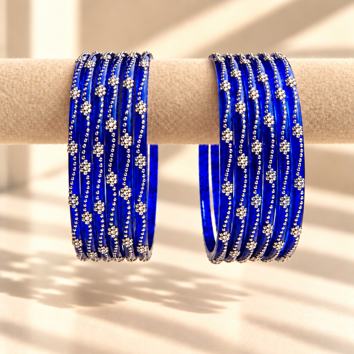 Mini Bloom Glass Bangles