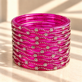 Mini Bloom Glass Bangles