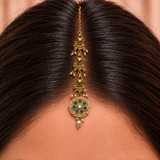 Three Peacock Maang Tikka