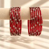 Mini Bloom Glass Bangles