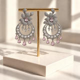 Blooming Circle Drop Earrings
