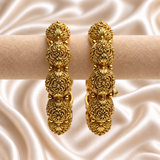 Rajwada Floral Carved Kada