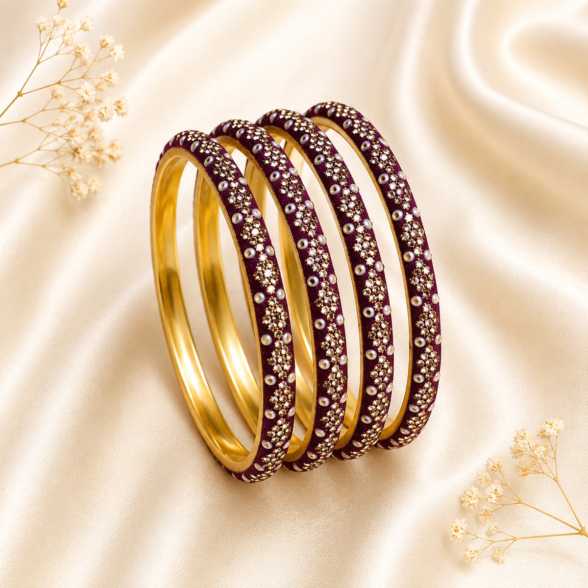 Suttle Stone and pot Design Kada