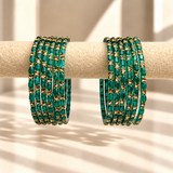 Sparkle Line Stone Bangles