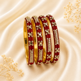 Leaf And Shadow Stone Kada