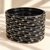 Mini Bloom Glass Bangles