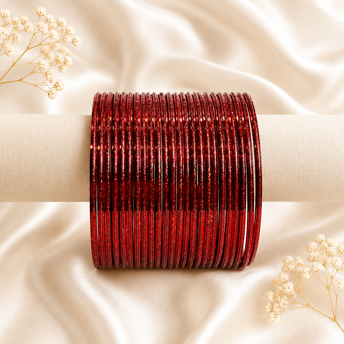 Turkey Glitter Metal Bangles
