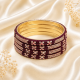 Leaf And Shadow Stone Kada