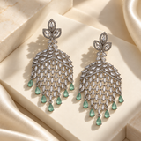 Elegant Leaf Drop Earrings