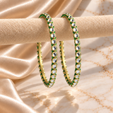 Single Line Dot Kundan Line Bangles