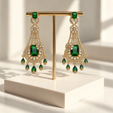 Floral Chandelier Earrings
