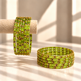 Sparkle Line Stone Bangles