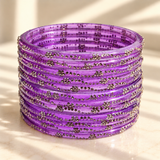 Mini Bloom Glass Bangles