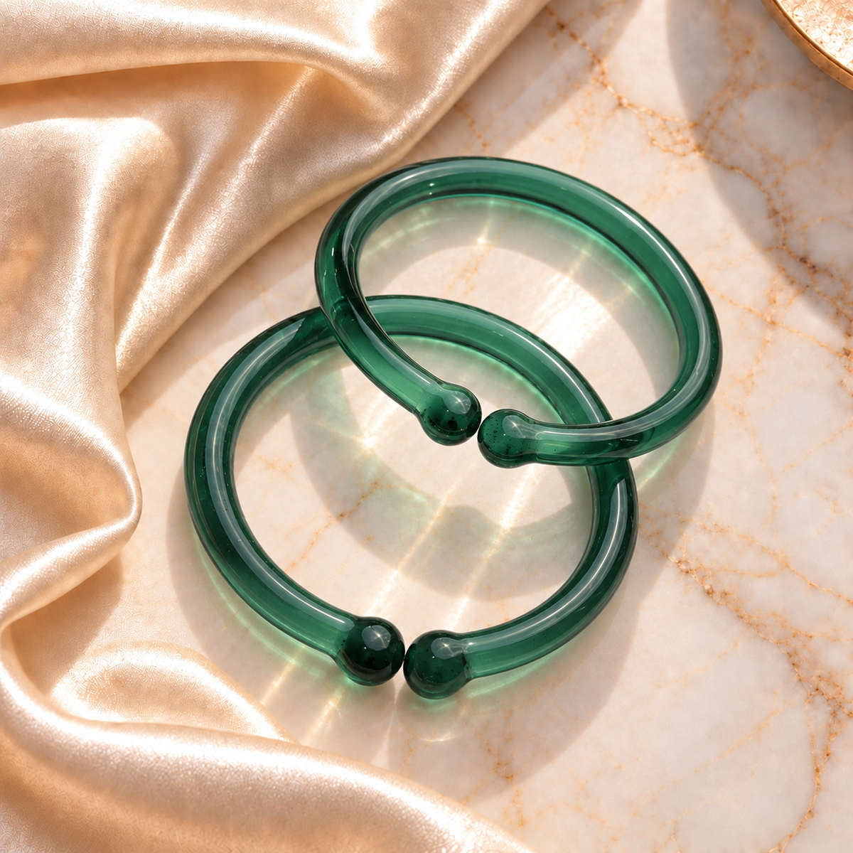 Classic Open-End Glass Kada