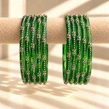 Mini Bloom Glass Bangles