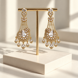 Floral Chandelier Earrings