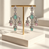 Royal Floral Drop Earrings