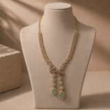 Twin Drop Motif Jewellery Set