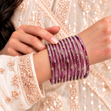 Mini Bloom Glass Bangles